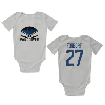 Derek Forbort Vancouver Canucks  Infant & Newborn Bodysuit - White