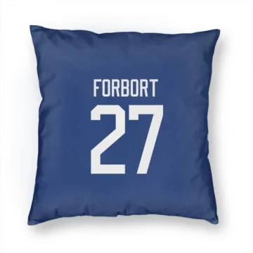 Derek Forbort Vancouver Canucks  Pillow Cover (18 X 18) - Blue