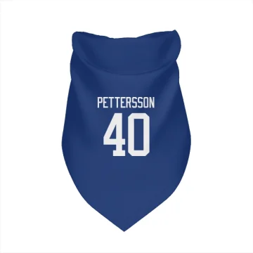 Elias Pettersson Vancouver Canucks  Dog & Cat Pet Bandana - Blue