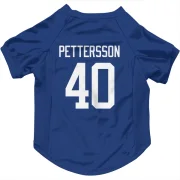 Elias Pettersson Vancouver Canucks  Dog & Cat Pet Jersey - Blue