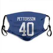 Elias Pettersson Vancouver Canucks  Face Mask - Blue