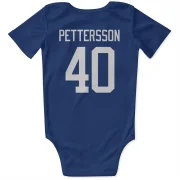 Elias Pettersson Vancouver Canucks  Infant & Newborn Bodysuit  - Blue