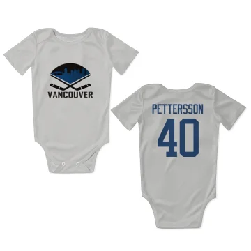 Elias Pettersson Vancouver Canucks  Infant & Newborn Bodysuit  - White