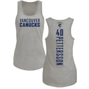 Elias Pettersson Women's Vancouver Canucks Branded Backer Tank Top - Ash