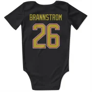 Erik Brannstrom Vancouver Canucks  Infant & Newborn Bodysuit - Black