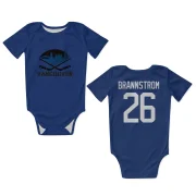 Erik Brannstrom Vancouver Canucks  Infant & Newborn Bodysuit - Blue