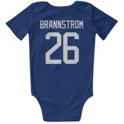 Erik Brannstrom Vancouver Canucks  Infant & Newborn Bodysuit - Blue