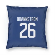 Erik Brannstrom Vancouver Canucks  Pillow Cover (18 X 18) - Blue