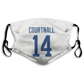 Geoff Courtnall Vancouver Canucks  Face Mask - White