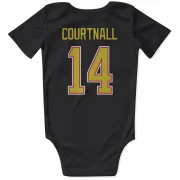 Geoff Courtnall Vancouver Canucks  Infant & Newborn Bodysuit  - Black