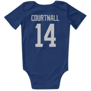 Geoff Courtnall Vancouver Canucks  Infant & Newborn Bodysuit  - Blue