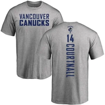 Geoff Courtnall Youth Vancouver Canucks Branded Backer T-Shirt - Ash