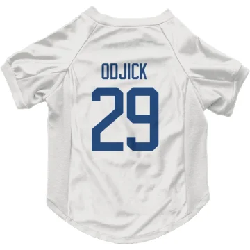 Gino Odjick Vancouver Canucks  Dog & Cat Pet Jersey - White