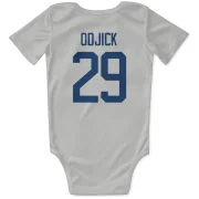 Gino Odjick Vancouver Canucks  Infant & Newborn Bodysuit  - White