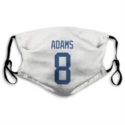 Greg Adams Vancouver Canucks  Face Mask - White