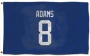 Greg Adams Vancouver Canucks  Flag (3 X 5) - Blue