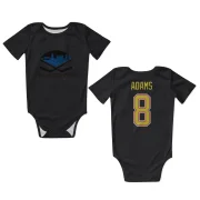 Greg Adams Vancouver Canucks  Infant & Newborn Bodysuit  - Black