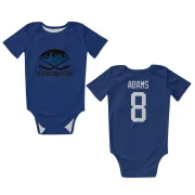 Greg Adams Vancouver Canucks  Infant & Newborn Bodysuit  - Blue