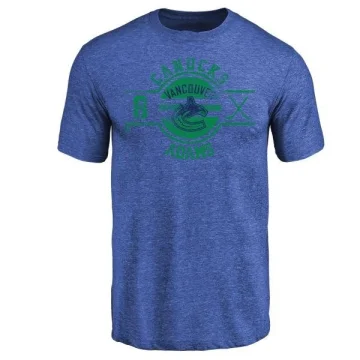 Greg Adams Men's Vancouver Canucks Branded Insignia T-Shirt - Royal