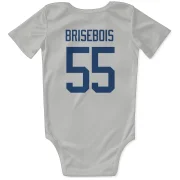 Guillaume Brisebois Vancouver Canucks  Infant & Newborn Bodysuit - White