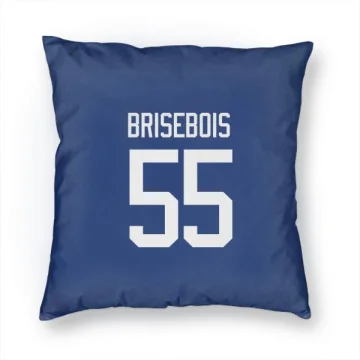 Guillaume Brisebois Vancouver Canucks  Pillow Cover (18 X 18) - Blue