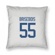 Guillaume Brisebois Vancouver Canucks  Pillow Cover (18 X 18) - White