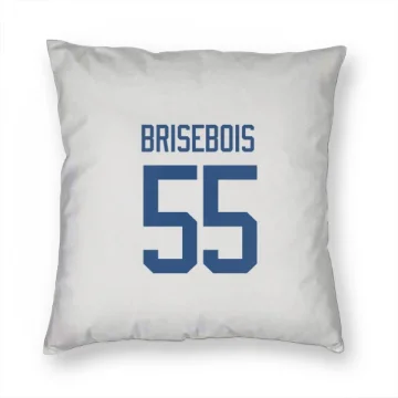 Guillaume Brisebois Vancouver Canucks  Pillow Cover (18 X 18) - White