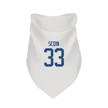 Henrik Sedin Vancouver Canucks  Dog & Cat Pet Bandana - White