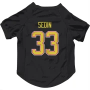 Henrik Sedin Vancouver Canucks  Dog & Cat Pet Jersey - Black