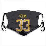 Henrik Sedin Vancouver Canucks  Face Mask - Black