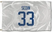 Henrik Sedin Vancouver Canucks  Flag (3 X 5) - White