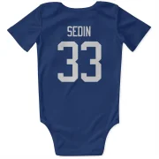 Henrik Sedin Vancouver Canucks  Infant & Newborn Bodysuit  - Blue