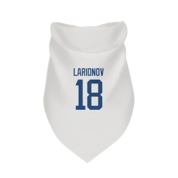 Igor Larionov Vancouver Canucks  Dog & Cat Pet Bandana - White