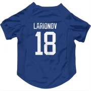 Igor Larionov Vancouver Canucks  Dog & Cat Pet Jersey - Blue