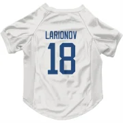 Igor Larionov Vancouver Canucks  Dog & Cat Pet Jersey - White