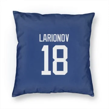 Igor Larionov Vancouver Canucks  Pillow Cover (18 X 18) - Blue