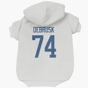 Jake DeBrusk Vancouver Canucks  Dog & Cat Pet Hoodie - White