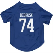 Jake DeBrusk Vancouver Canucks  Dog & Cat Pet Jersey - Blue