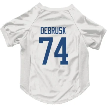 Jake DeBrusk Vancouver Canucks  Dog & Cat Pet Jersey - White