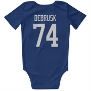 Jake DeBrusk Vancouver Canucks  Infant & Newborn Bodysuit - Blue