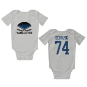 Jake DeBrusk Vancouver Canucks  Infant & Newborn Bodysuit - White