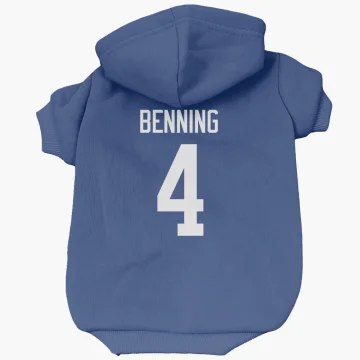 Jim Benning Vancouver Canucks  Dog & Cat Pet Hoodie - Blue