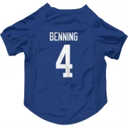 Jim Benning Vancouver Canucks  Dog & Cat Pet Jersey - Blue