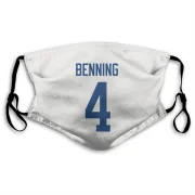 Jim Benning Vancouver Canucks  Face Mask - White