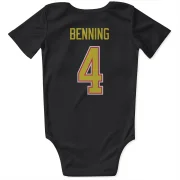 Jim Benning Vancouver Canucks  Infant & Newborn Bodysuit  - Black