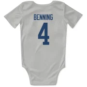 Jim Benning Vancouver Canucks  Infant & Newborn Bodysuit  - White