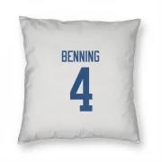 Jim Benning Vancouver Canucks  Pillow Cover (18 X 18) - White