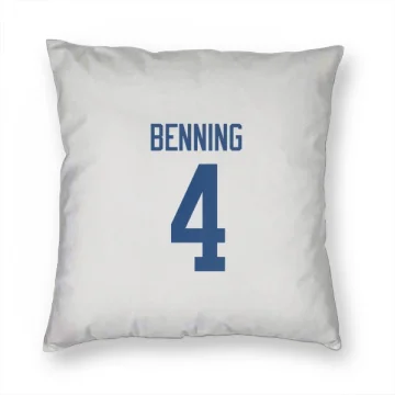 Jim Benning Vancouver Canucks  Pillow Cover (18 X 18) - White