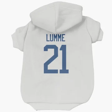 Jyrki Lumme Vancouver Canucks  Dog & Cat Pet Hoodie - White