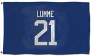 Jyrki Lumme Vancouver Canucks  Flag (3 X 5) - Blue